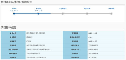 德邦科技科創板IPO首輪問詢解析 技術實力、對賭協議與經營風險成關注焦點